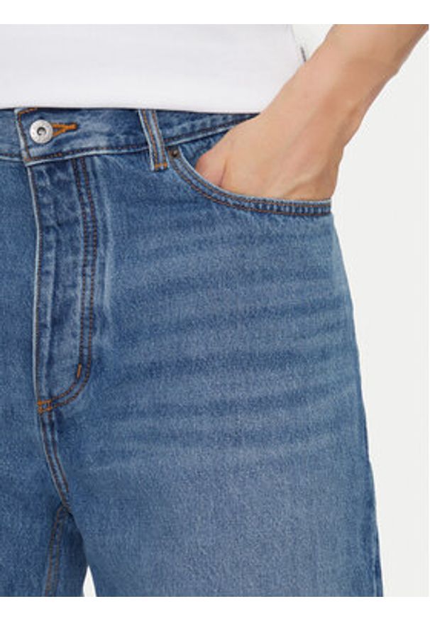 Hugo - HUGO Szorty jeansowe Skate 50539816 Niebieski Straight Fit. Kolor: niebieski. Materiał: bawełna
