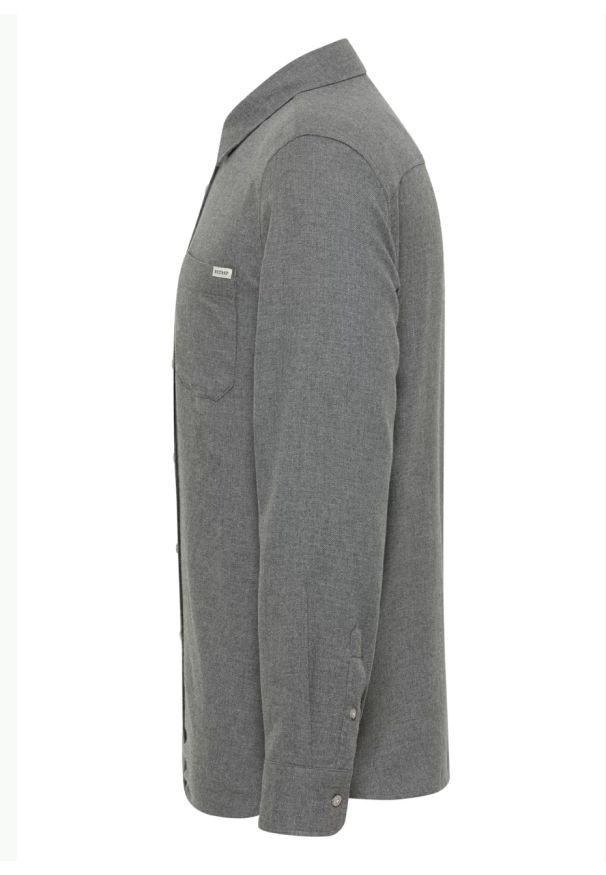 Mustang - Męska Koszula MUSTANG Eastbridge Mid Grey Mélange 1015912 4140