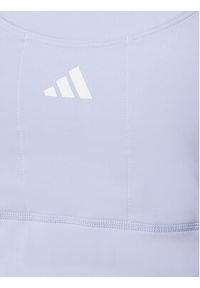 Adidas - adidas Biustonosz sportowy Run Pocket JI5991 Fioletowy Slim Fit. Kolor: fioletowy. Materiał: syntetyk. Sport: bieganie #4
