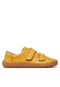 Froddo Sneakersy Barefoot Base G3130240-6 DD Żółty. Kolor: żółty
