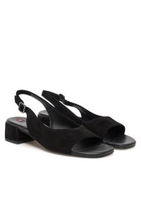 HÖGL Sandały Elsa 9-102612 Czarny. Kolor: czarny. Materiał: zamsz, skóra