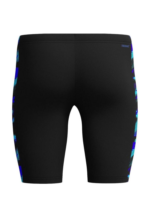 Speedo - Męskie Spodenki Hyperboom Jammer. Kolor: czarny, niebieski, wielokolorowy. Styl: sportowy