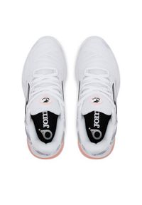 Joma Buty do tenisa Spin 2502 TSPILS2502O Biały. Kolor: biały. Materiał: skóra. Sport: tenis #6