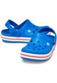 Buty do chodzenia niemowlęce Crocs Crocband Clog. Zapięcie: bez zapięcia. Kolor: niebieski. Materiał: materiał, syntetyk. Szerokość cholewki: normalna. Sport: turystyka piesza