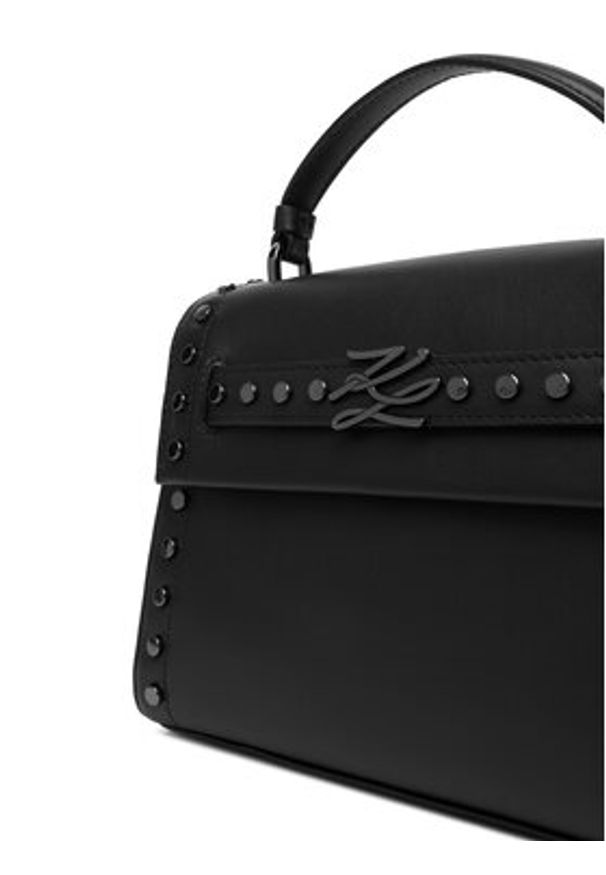 Karl Lagerfeld - KARL LAGERFELD Torebka B1W30268 Czarny. Kolor: czarny. Materiał: skórzane