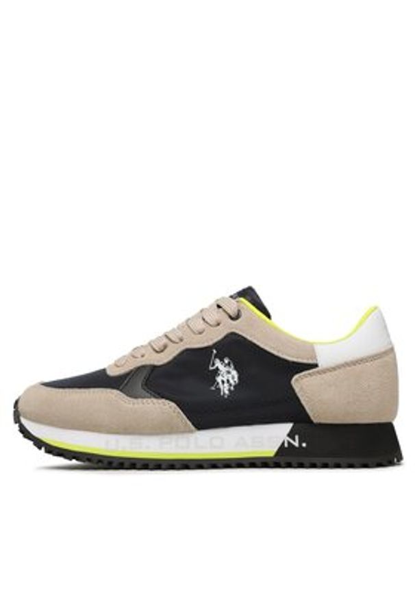 U.S. Polo Assn. Sneakersy Cleef CLEEF001A Niebieski. Kolor: niebieski. Materiał: materiał