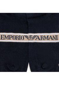 Emporio Armani Zestaw 2 par stopek męskich 307228 4R315 00135 Granatowy. Kolor: niebieski. Materiał: bawełna #4