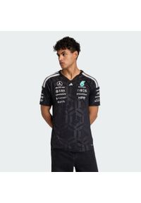 Adidas - Koszulka Mercedes - Amg Petronas Formula 1 Team Driver. Kolor: czarny. Technologia: ClimaCool (Adidas). Sport: fitness #1