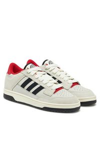 Adidas - adidas Buty do koszykówki Rapid Court Low JR3158 Beżowy. Kolor: beżowy. Materiał: skóra. Sport: koszykówka #3