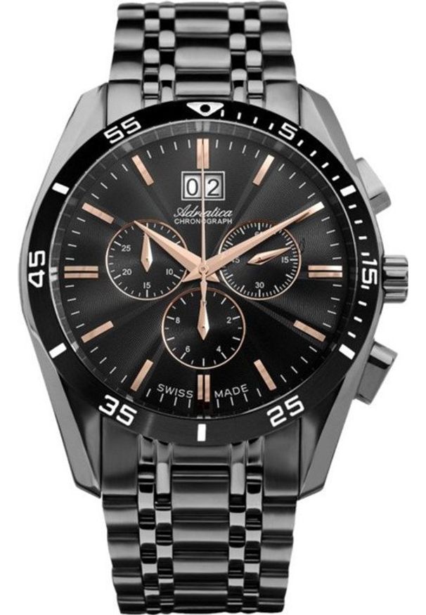 Zegarek Adriatica Zegarek Damski Adriatica A8202.S1R6CH szary. Kolor: szary