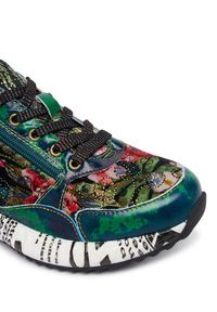 Laura Vita Sneakersy Burton 91 Zielony. Kolor: zielony. Materiał: skóra #2