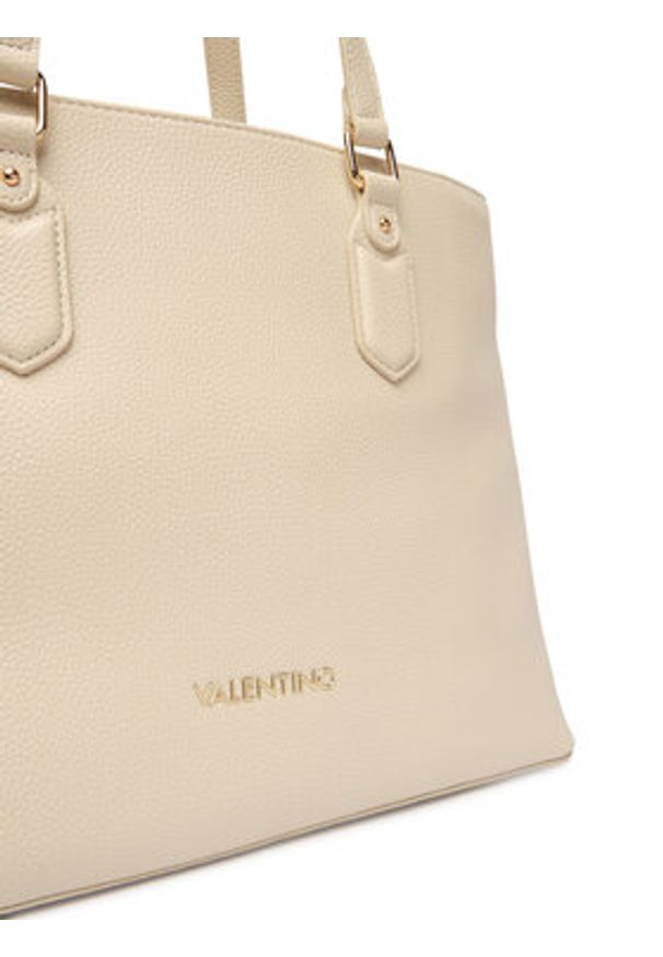 VALENTINO - Valentino Torebka Brixton VBS7LX11 Écru. Kolor: kremowy. Materiał: skórzane