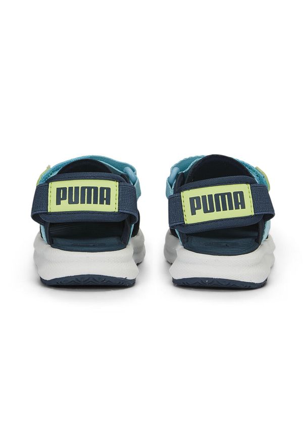 Buty do chodzenia niemowlęce Puma Evolve Sandal AC Inf. Kolor: wielokolorowy, niebieski, żółty. Styl: sportowy