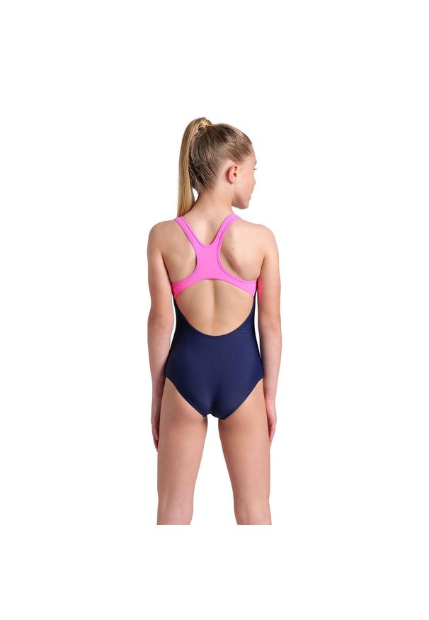 Arena - Strój kąpielowy dziewczęcy Kikko V Swimsuit Swim Pro Back. Kolor: niebieski