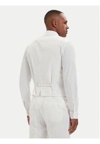 Hugo - HUGO Garnitur Henry 50559672 Kremowy Slim Fit. Kolor: kremowy. Materiał: bawełna #5