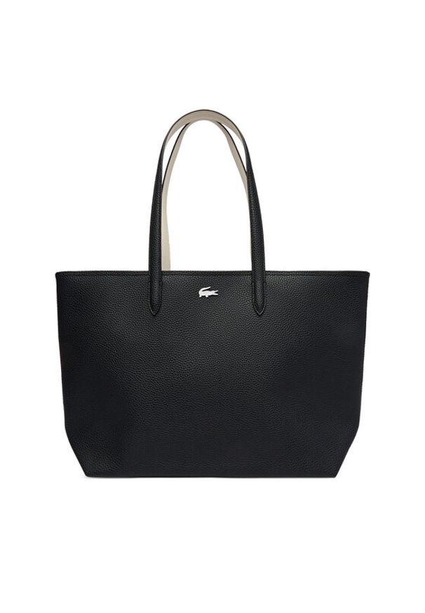 Lacoste Torebka NF4823AA Szary. Kolor: szary. Materiał: skórzane