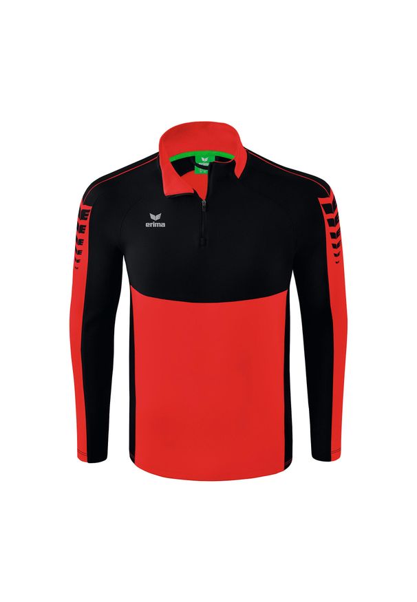 ERIMA - Bluza treningowa dzieci Erima Six Wings. Kolor: wielokolorowy, czarny, czerwony