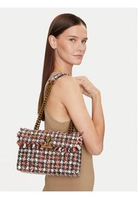 Kurt Geiger Torebka 690-Tweed Kensington Bag 3614536609 Brązowy. Kolor: brązowy