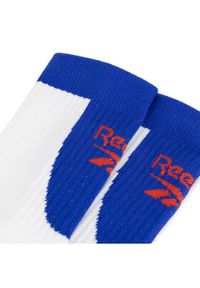 Reebok Skarpety długie R0454-SS24 (1-pack) Biały. Kolor: biały. Materiał: syntetyk