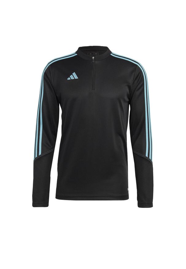 Adidas - Bluza męska adidas Tiro 23 Club Training Top. Kolor: czarny, niebieski, wielokolorowy. Materiał: materiał. Sport: piłka nożna