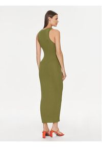 Silvian Heach Sukienka codzienna GPP24020VE Zielony Bodycon Fit. Okazja: na co dzień. Kolor: zielony. Materiał: syntetyk. Typ sukienki: bodycon, proste. Styl: casual #3