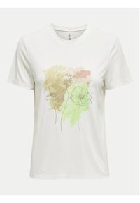 only - ONLY T-Shirt 15303212 Biały Regular Fit. Kolor: biały. Materiał: syntetyk #9