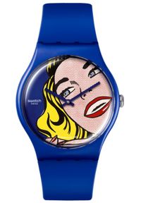 Zegarek SWATCH By Roy Lichtenstein Girl SUOZ352. Materiał: tworzywo sztuczne. Styl: casual #1