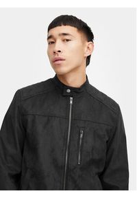Blend Kurtka z imitacji skóry 20716626 Czarny Regular Fit. Kolor: czarny. Materiał: skóra #9