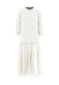 JOOP! Sukienka codzienna 58 253JE58Taren 30047770 Écru Regular Fit. Okazja: na co dzień. Materiał: bawełna. Typ sukienki: proste. Styl: casual #5