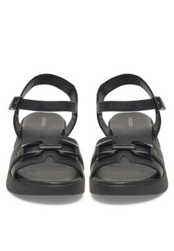 Lasocki Sandały ARC-2287-23 Czarny. Kolor: czarny. Materiał: skóra