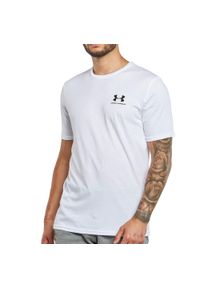 Koszulka treningowa męska Under Armour Sportstyle Left Chest SS. Kolor: wielokolorowy, czarny, biały. Długość rękawa: krótki rękaw. Długość: krótkie #1