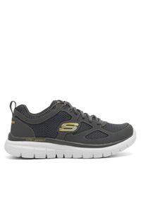 skechers - Skechers Sneakersy BURNS AGOURA 52635 CHAR Szary. Kolor: szary. Materiał: materiał, mesh