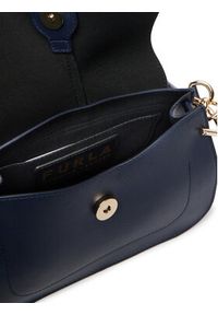 Furla Torebka Flow Mini Top WB01032 BX2045 BG 4852S Granatowy. Kolor: niebieski. Materiał: skórzane #5