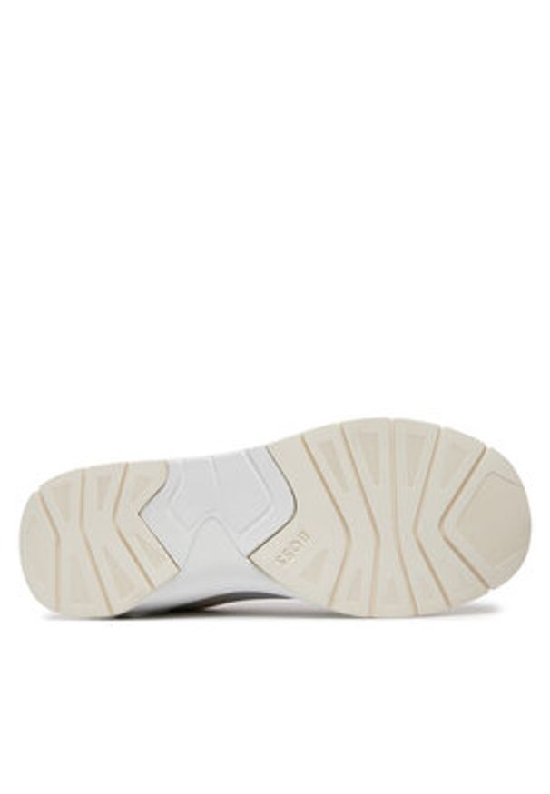 BOSS - Boss Sneakersy Skylar Runn Meemb 50517232 Beżowy. Kolor: beżowy. Materiał: materiał