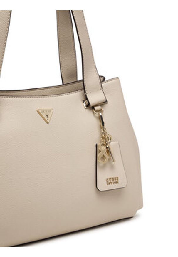 Guess Torebka Evie HWBG96 64220 Beżowy. Kolor: beżowy. Materiał: skórzane