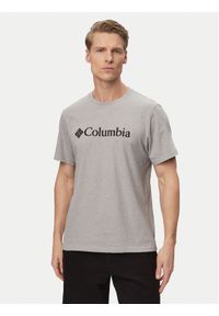 columbia - Columbia T-Shirt Basic Logo™ 2155001 Szary jasny Regular Fit. Kolor: szary. Materiał: bawełna #1