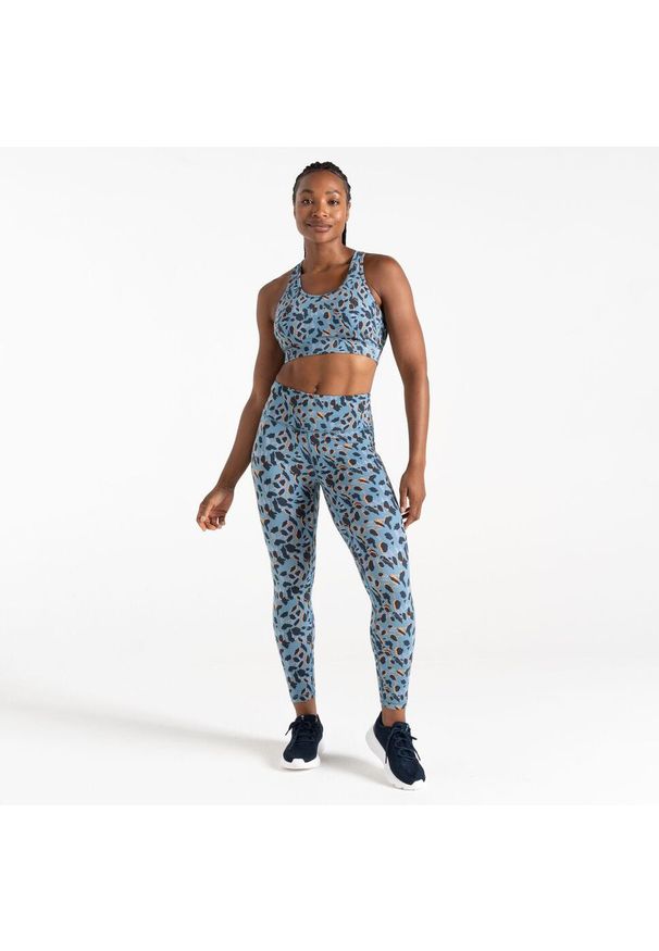 DARE 2B - Biustonosz damski Swift II. Kolor: niebieski. Sport: fitness