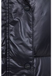 Refrigiwear - RefrigiWear Kurtka puchowa damska kolor czarny przejściowa oversize. Kolor: czarny. Materiał: puch. Wzór: gładki #5