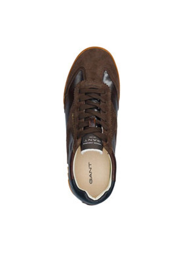 GANT - Gant Sneakersy 31631004 Brązowy. Kolor: brązowy. Materiał: skóra