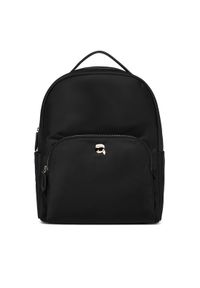 Karl Lagerfeld - KARL LAGERFELD Plecak A4W30250 Czarny. Kolor: czarny. Materiał: skóra