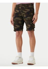 Quiksilver Szorty materiałowe Crucial Battle Cargo EQYWS03881 Khaki Regular Fit. Kolor: brązowy. Materiał: bawełna #1