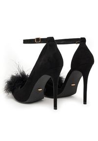 DeeZee Szpilki HT92831-126 Czarny. Kolor: czarny. Materiał: skóra. Obcas: na szpilce #3