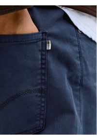 Jack & Jones Spodnie materiałowe Clark Finn 12293328 Granatowy Regular Fit. Kolor: niebieski. Materiał: bawełna #7