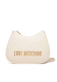 Love Moschino - Torebka LOVE MOSCHINO. Kolor: beżowy