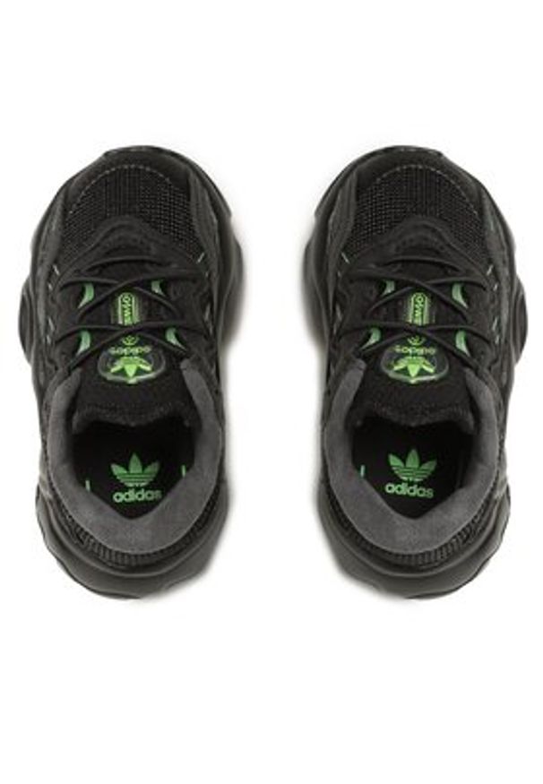 Adidas - adidas Sneakersy OZWEEGO Shoes HR0242 Czarny. Kolor: czarny. Materiał: materiał