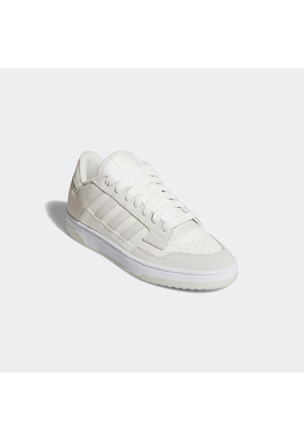 Adidas - Buty męskie ADIDAS Rapid Court Low. Materiał: guma, zamsz, kauczuk, materiał, syntetyk. Szerokość cholewki: normalna. Sport: koszykówka