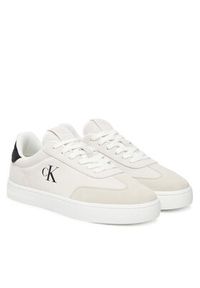 Calvin Klein Jeans Sneakersy Classic Cupsole Mg Su YM0YM01300 Biały. Kolor: biały. Materiał: skóra #4