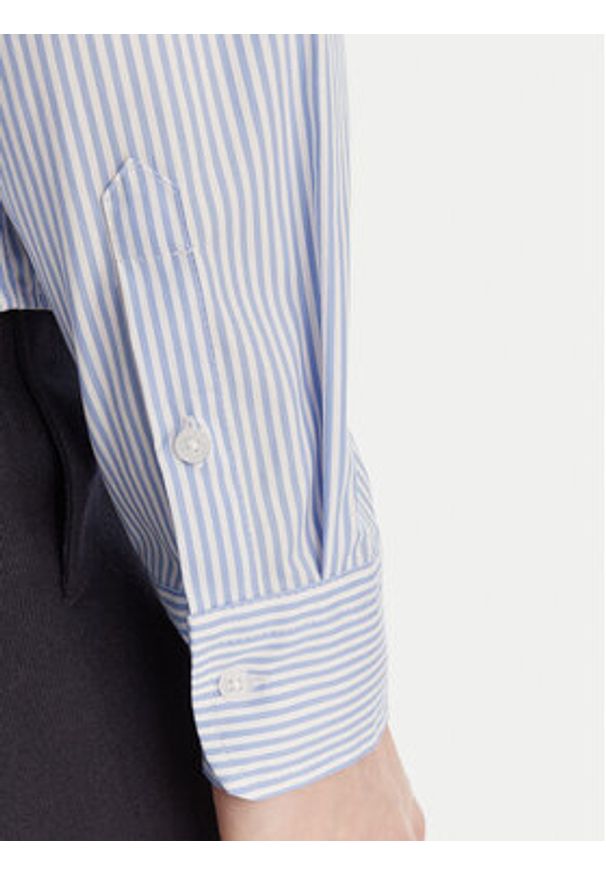 Hugo - HUGO Koszula Essentia 50552601 Niebieski Regular Fit. Kolor: niebieski. Materiał: bawełna