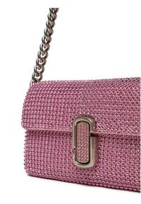 MARC JACOBS - Marc Jacobs Torebka The Rhinestone J Marc Mini Shoulder Bag H912M06RE22 Srebrny. Kolor: srebrny