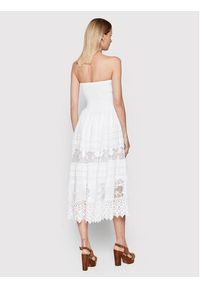 Iconique Sukienka letnia Gaia IC22 096 Biały Regular Fit. Kolor: biały. Materiał: bawełna. Sezon: lato #3